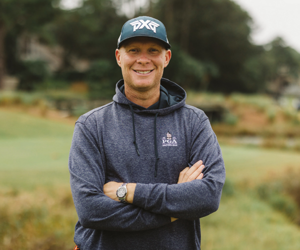 Geno Bonnalie, PGA Caddie for Joel Dahmen