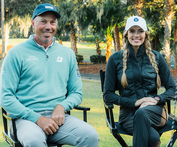 Matt Kuchar and Alexandra O'Laughlin ready to welcome golfers at Palmetto Dunes Oceanfront Resort on Hilton Head Island